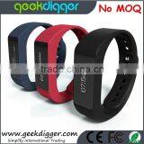 I5 Plus Smart Bluetooth 4.0 Watch IP67 Sleep Monitoring Sports Tracking Wristband Call Message Reminding Sedentary Alert