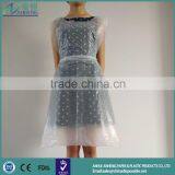 Hot Sale Uniform Plastic Kitchen Disposable Apron Good Quality Stripe Plastic Kitchen Disposable Apron thumbnail-1