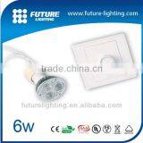 Shenzhen Manufacturer Aluminum Cover 6w GU10 Dimmable Led Spot Light