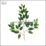 Plastic Wholesale Indoor Artificial Ficus Leaves