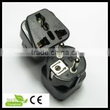 Hot Sale uk to Schuko Adapter Plug French Plug Travel Adaptor Plug With Socket thumbnail-1