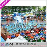 Blue Above Ground Stainless Steel Pools/Inflatable Water Park/inflatable Amusement Park thumbnail-5