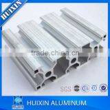 Silver anodised 120x80 t slot for assembly line