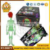 Halloween Noctilucence Skull Human Skeleton Lollipop Candy