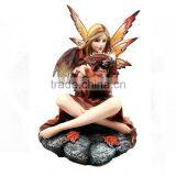 Pretty Resin Fairy Statue thumbnail-1