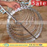 Airport Security Concertina Wrap Coil Flat Razor Wire thumbnail-1