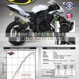 For KAWASAKI ZX-10R 2008-2010 Motorcycle Exhaust Pipe LASER WORKS Full System Incl. HotCam2