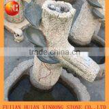 Dancing Stone Water Fountain With Tree thumbnail-2