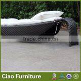 Garden Ridge Outdoor Furniture Leaf Rattan Lounger thumbnail-3