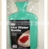 New Supahome Ribbed Rubber Hot Water Bottle 2L 2 Year Guarantee Green thumbnail-1