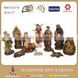 12 Inch Resin Figurine Catholic Religious Items China Christmas Nativity Scene thumbnail-3