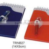 Promotional Plastic Cover Notebook With Ball Pen thumbnail-1