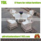 Youdeli PE Round Rattan Outdoor Dining Set thumbnail-1