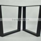 Black Powder Coated Trapezoid Metal Industrial Table Feet,furniture Metal Leg thumbnail-1