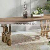 Hot Sale Modern Stainless Steel Table Legs Dining Room Furniture Wooden Table Accessories thumbnail-2