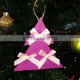 2017 Felt Decorations Heart Butterfly Holidays Ornament Made in China