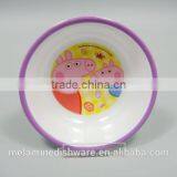 Round Kids Children Melamine Bowl With Customized Printing thumbnail-1