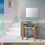 Simple Wooden Vanity for Hotel thumbnail-1