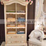 Royal Classical European Style Pure White House Shaped Armoire For Kids Bedroom, New Arrival Nice Wardrobe Closet BF11-01224b thumbnail-4