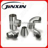 JINXIN Custom Precision Stair Handrail Stainless Steel 90 Degree Pipe Elbow thumbnail-3