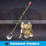 New Model Patented Utility Shovel Survival Pickaxe I Multifunction Shovel With Hoe Knife and Flashlight thumbnail-1