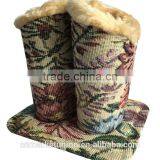 Double Head Fabric Eyeglass Holders, Jacquard Fabric Eyeglass Holder,suede Fabric Eyeglasses Holder thumbnail-5