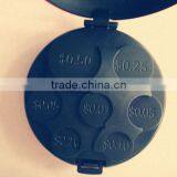 Dollar Coin Bank Aluminum Coins Bank Coins Wallet Coins Dispenser thumbnail-3