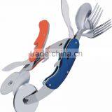 Top Standard Aluminium Handle Folding Camping Cutlery thumbnail-1