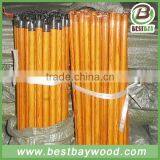 120*2.2 cm PVC Coated Wooden Broom Handle With Italian Thread/long Handle Cleaning Brush thumbnail-3