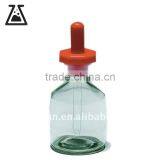 Dropping Bottle With Ground-in Pipette and Latex Rubber Nipple Glassware thumbnail-1