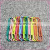 Colorful Metal Wire Money Office Stationery Paper Clips 50mm thumbnail-2