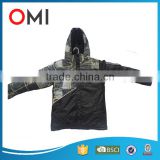 OEM service factory price humen clothing factory fashion cotton wadded jacket