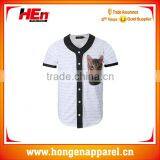 New Style Promotional Sublimation Inline Baseball Jersey Custom thumbnail-1