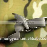 Custom Black Metal Buckle Military Tactical Trainer Canvas Inside Belts thumbnail-4