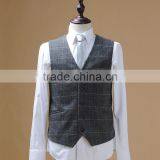 2016 Latest Design 3 Piece Suit With Notch Lapel Two Placket Buttons Flap China Supplier thumbnail-3