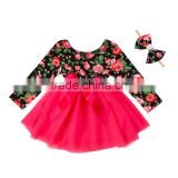 2017 Wholesale Children Cotton Designs Dress Baby Girl Party Dress