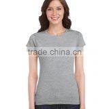 180g 100% Cotton Blank O-neck Women T-shirt thumbnail-2