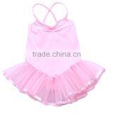 Plain Cotton Gymnastic Spaghetti Strap Kid Leotard Rompers Children Girls Summer Clothes thumbnail-4