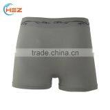HSZ-0054 Latest Design 2017 Fashion Hot Underwear Panty For Boys Men Seamless Sexy Boxer Stylish Shorts Elastic Waistband Briefs thumbnail-4