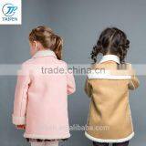 Winter Coat For Kids Micro Suede Outwear For Girl Childrens Clothing With Cashmere Lining thumbnail-5