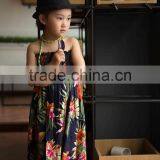 COOL KID ZONE 2016 Rayon Flower Soft Baby Dress off Shoulrder Fashion Girl Baby Dress thumbnail-1