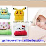 Endearing Newborn Animal Model Towel, Baby Bath Towel thumbnail-1