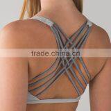 Hot Sale Workout Yoga Clothes Cheap Bodybuilding Training Women's Sports Bra thumbnail-3