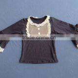 XF-345 Wholesale Baby Girl Long Sleeve Childrens Boutique Clothing Kids Clothes thumbnail-1