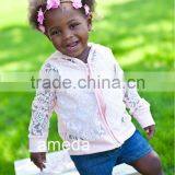 Elegant Girls Light Pink Rose Lace Jacket 1-6Y thumbnail-1