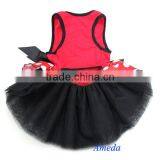 Red Polka Dots Pets Party Dress thumbnail-3