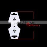 Paper Jewelry Display Card Bottle White Skirt Pattern 10cm(3 7/8") x 4cm(1 5/8"), 1 Piece thumbnail-2