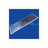 Electroplated Black Industrial or Kiosk Metal Keyboard With Number Keypad thumbnail-1