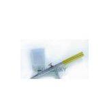 Gravity Feed Single Action Golden Handle Airbrush Tanning Gun With Nozzle and Glass Jars thumbnail-1