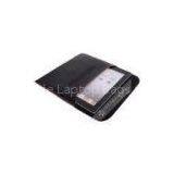 Purple / Black Slim PU 7 Inch Tablet Sleeve With Velvet Interior, Fitted Envelop Design